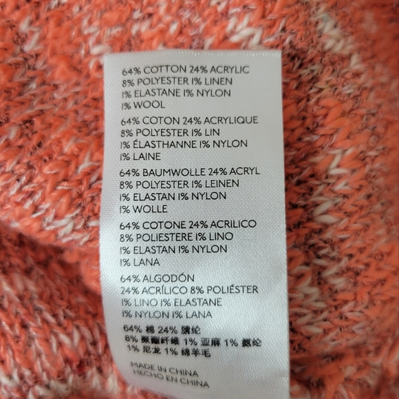 EUC Anthropologie Pilcro Drew Surplice Sweater Wrap Boho Fair Isle - Picture 10 of 11